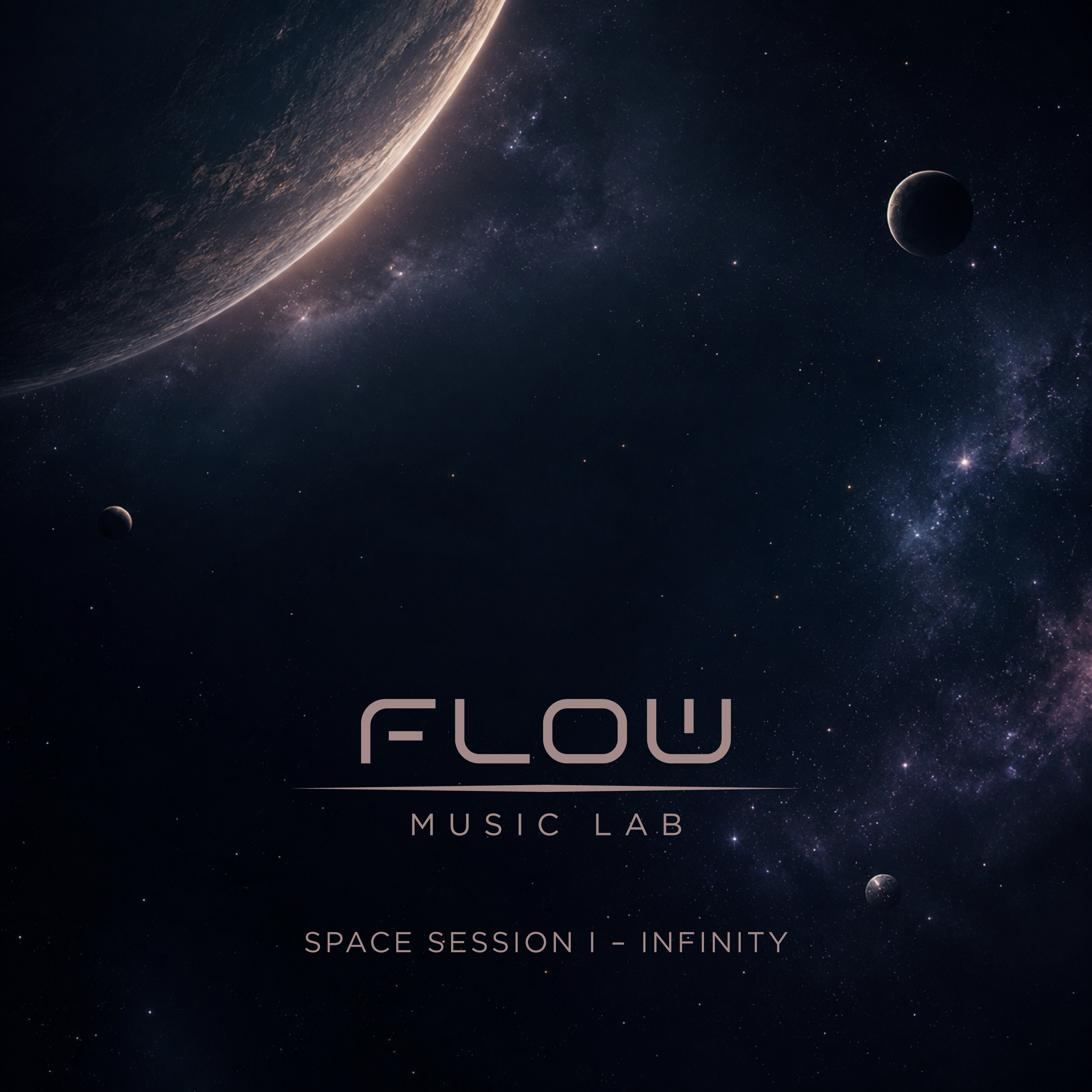 Capa de Space Session I — Infinity, planetas e estrelas
